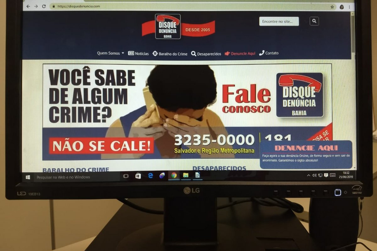 População poderá enviar fotos e vídeos para auxiliar o Disque Denúncia