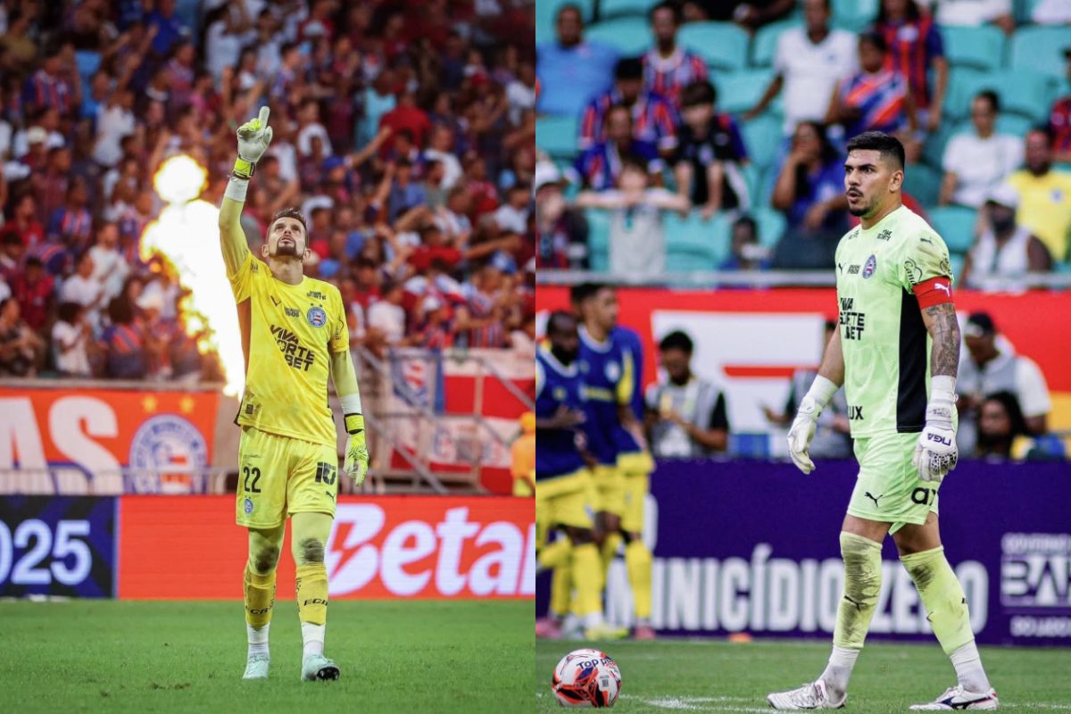 Bahia ganha nova preocupação no gol antes de decisão contra o Botafogo