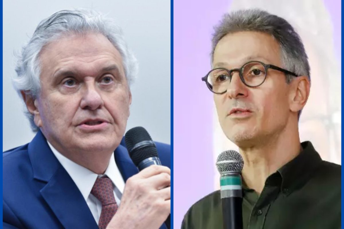 Zema e Caiado se reúnem para discutir possível aliança no 1° turno das eleições presidenciais
