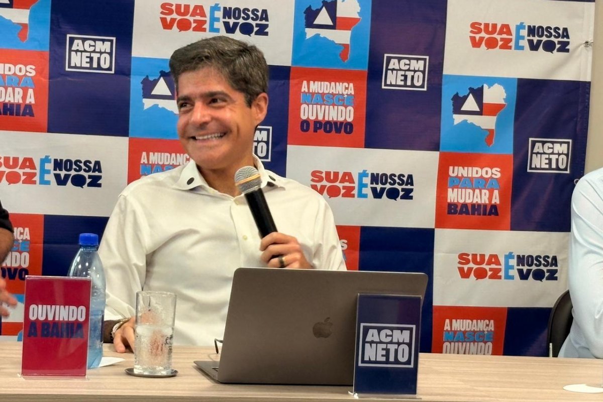 Vídeo: ACM Neto diz que espera Jerônimo Rodrigues em todos os debates: "ele pode definir o local e o horário"