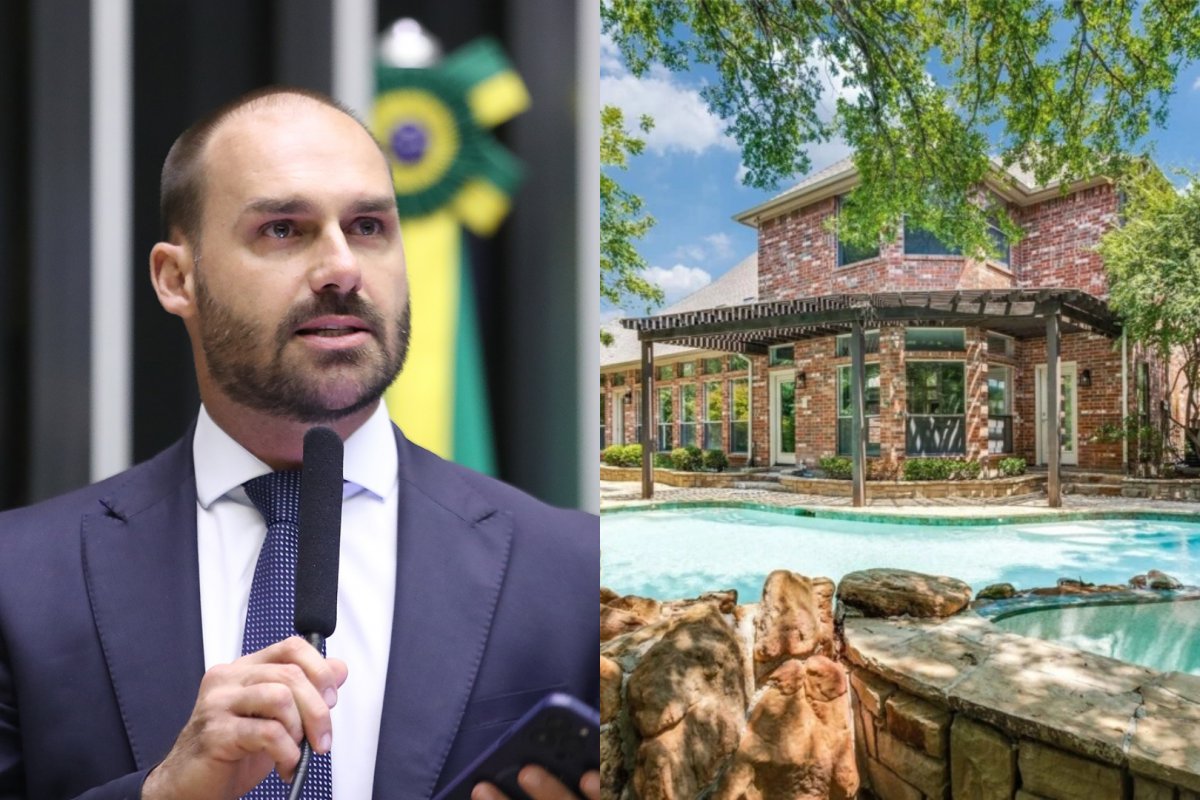 Eduardo Bolsonaro mora em imóvel de luxo avaliado em R$ 6 milhões nos EUA, diz site