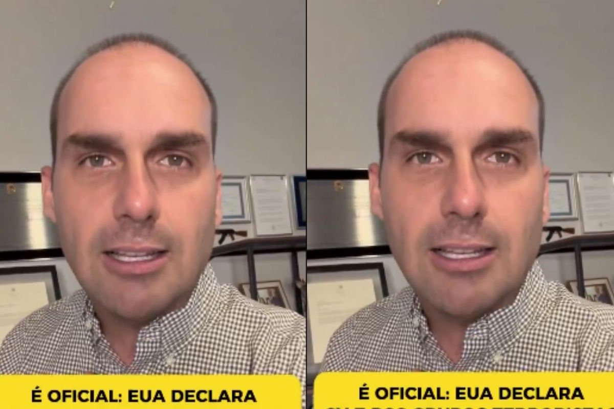 Vídeo: "Vão poder ser combatidos igual Bin Laden era", comemora Eduardo classificação de facções como terroristas