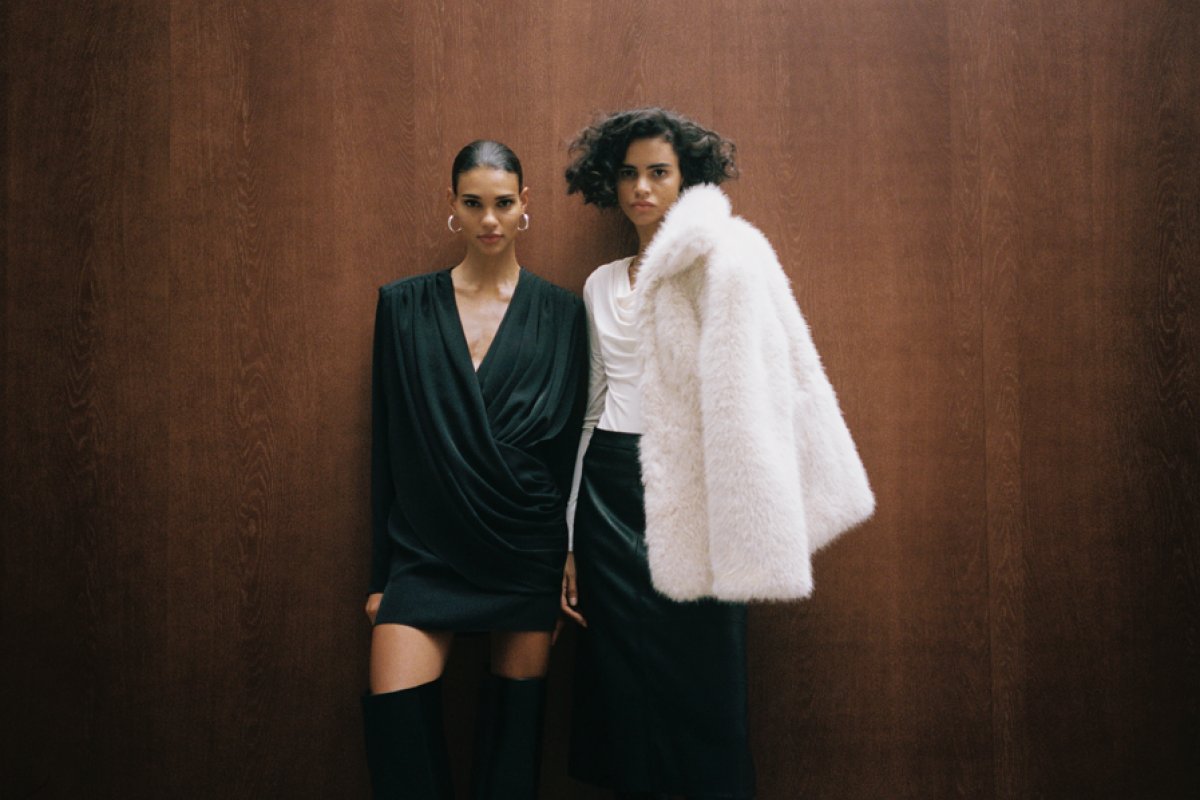 Modelos brasileiras Barbara Valente e Mariana Santana brilham na campanha oficial da H&M Inverno 2026! 