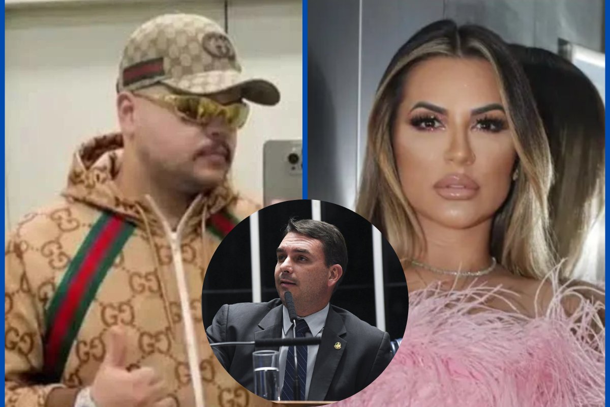 Vídeo: funkeiro denuncia Deolane por suposta articulação de atentado contra Flávio Bolsonaro