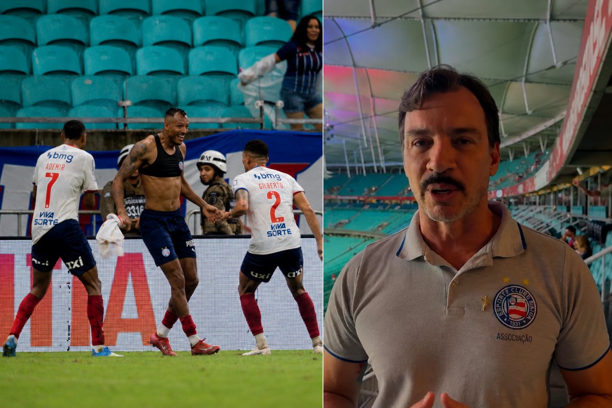 Vídeo: Ferretti comemora triunfo do tricolor na Fonte Nova e convoca torcida para a 5ª edição da Corrida do Bahêa