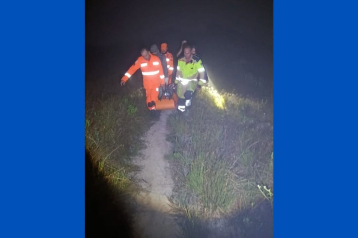 Vídeo: Mulher cai em descida de trilha em Ouro Preto e resgate dura 11 horas