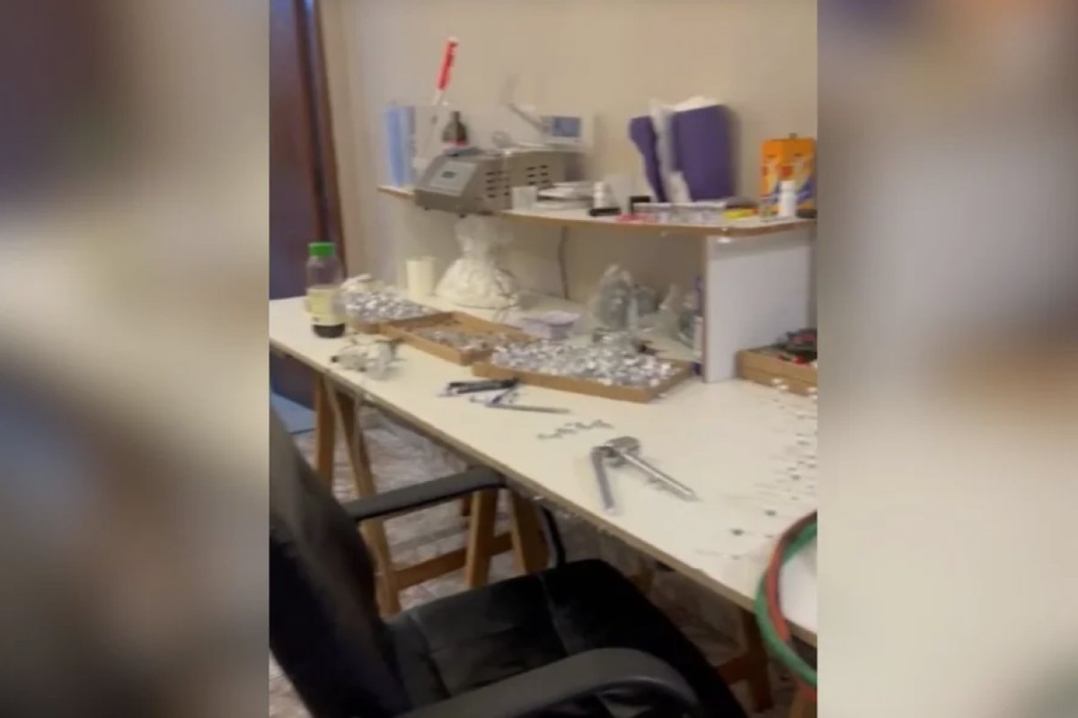 Laboratório de anabolizantes é descoberto pela polícia em SP; uma pessoa foi detida