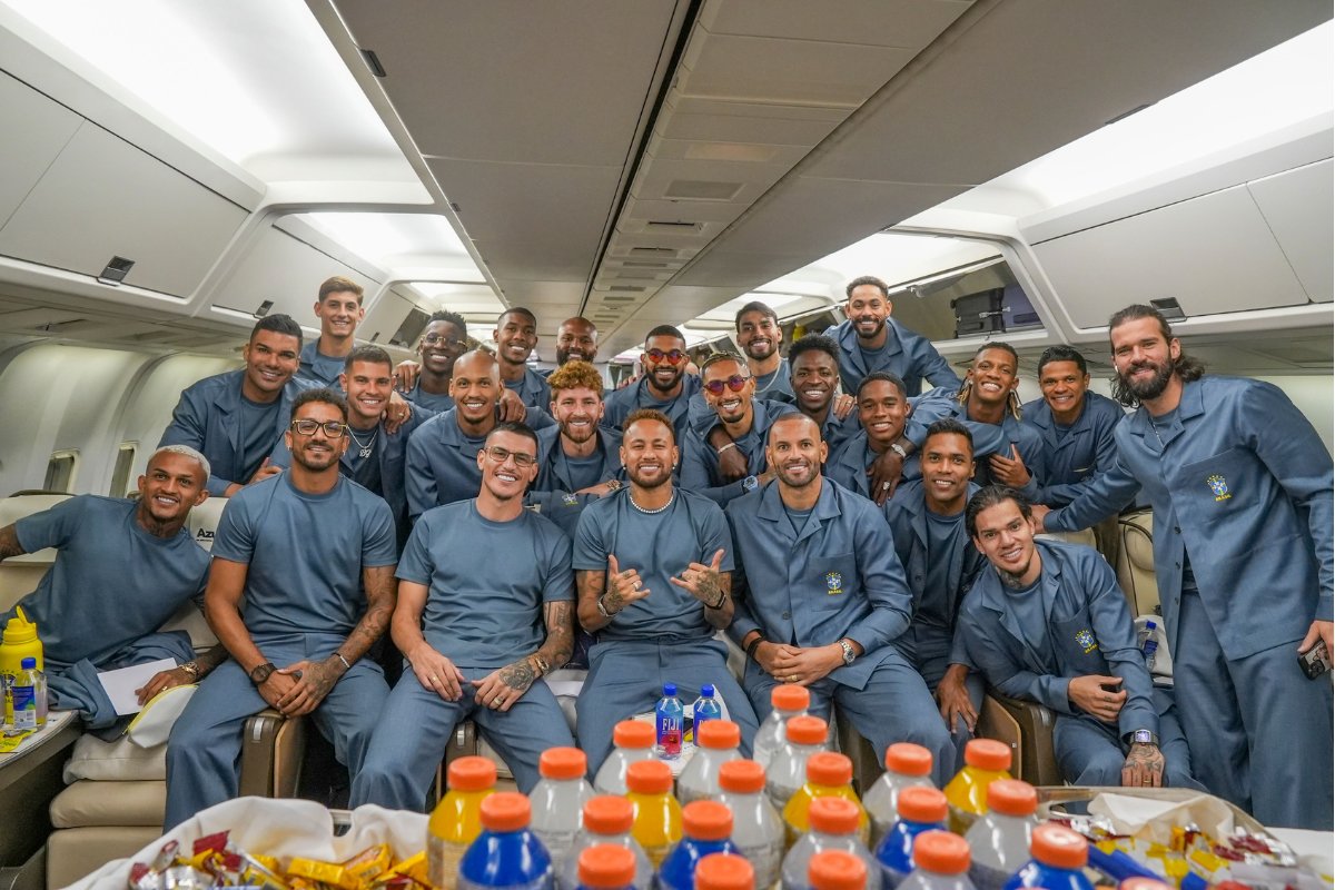 Seleção Brasileira chega aos Estados Unidos para a Copa 2026