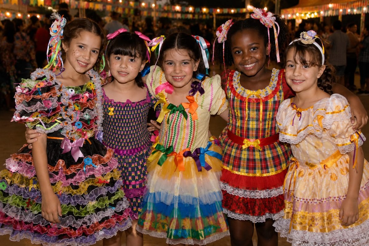 Festejos juninos ajudam a preservar tradições culturais e aproximam estudantes das raízes nordestinas! 
