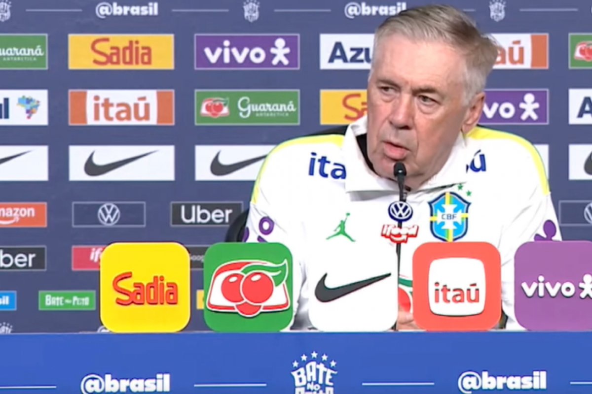 Vídeo: Ancelotti diz que Neymar fará ressonância neste sábado (6) e elogia atacante: ‘está fazendo ótimo trabalho’