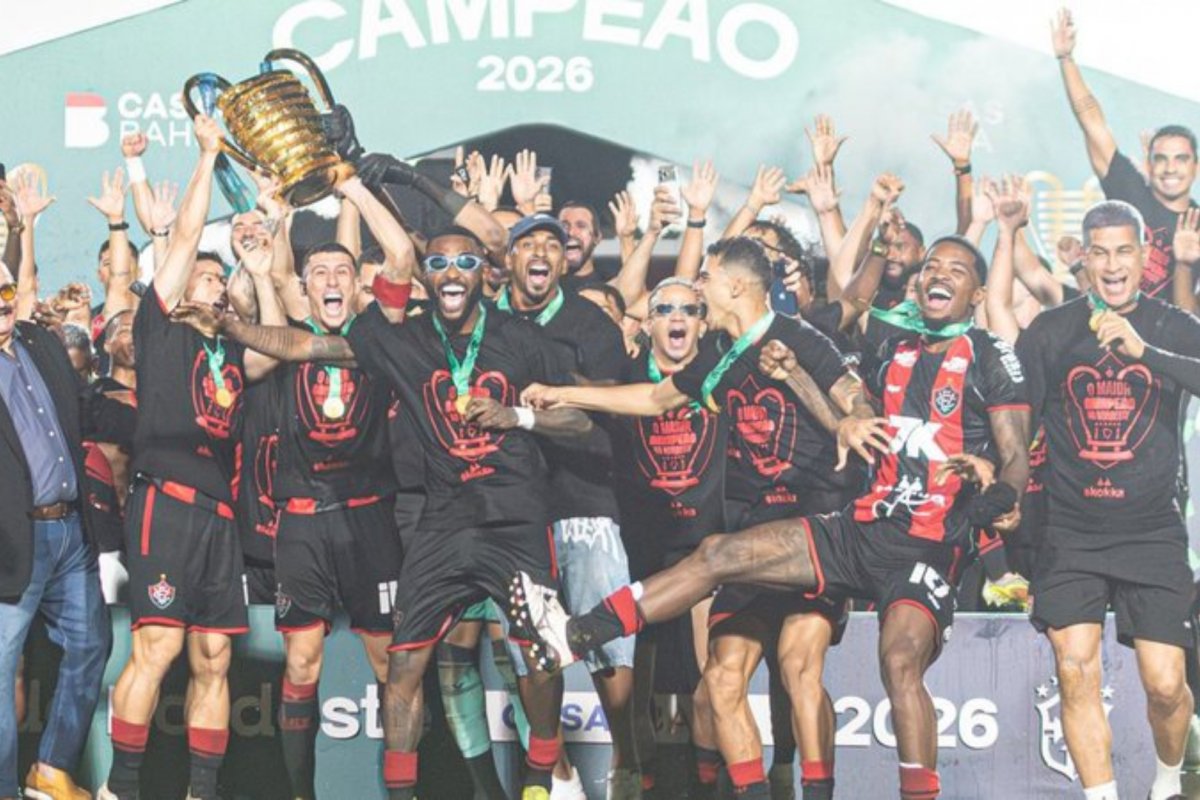 Vitória fatura R$ 4,6 milhões com título da Copa do Nordeste 2026