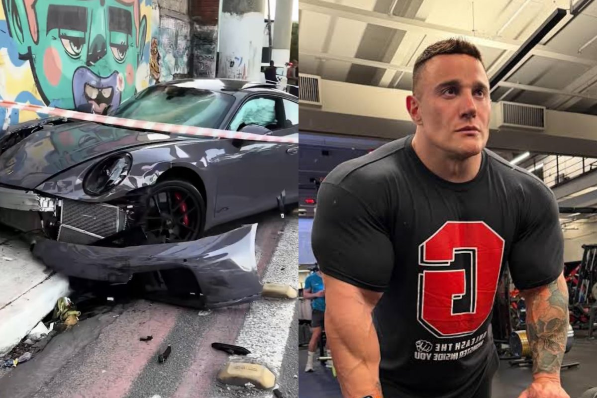 Vídeo: Influenciador Fábio Giga bate Porsche em motos e carros em SP