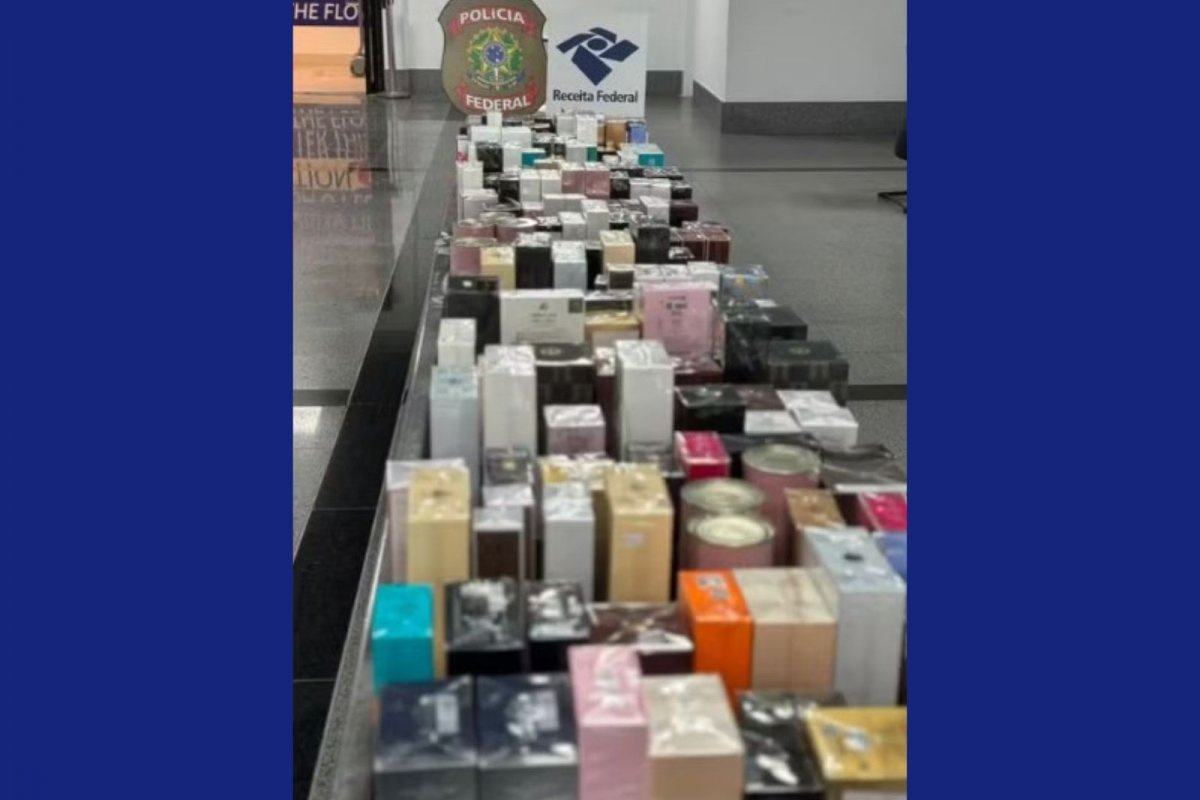Perfumes avaliados em R$ 100 mil são confiscados no Aeroporto de Salvador