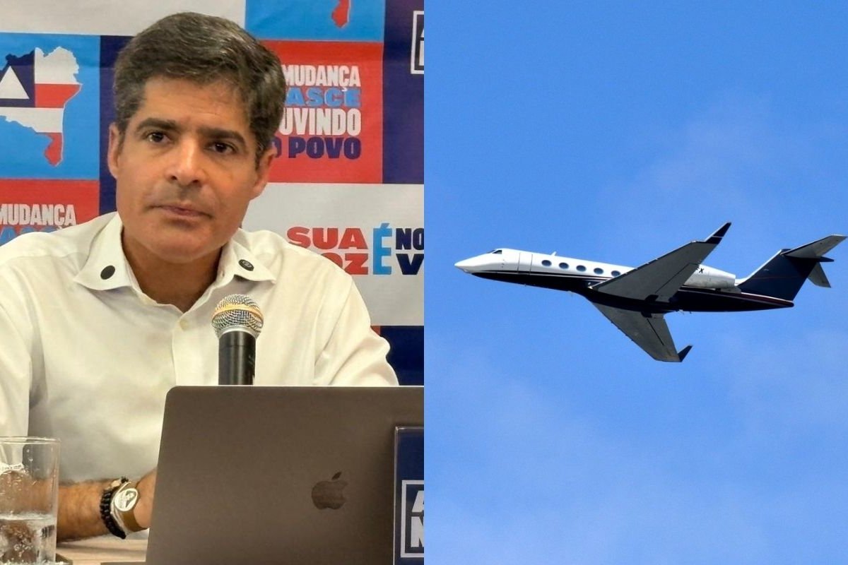 Avião de ACM Neto sofre despressurização e dificuldade de pouso