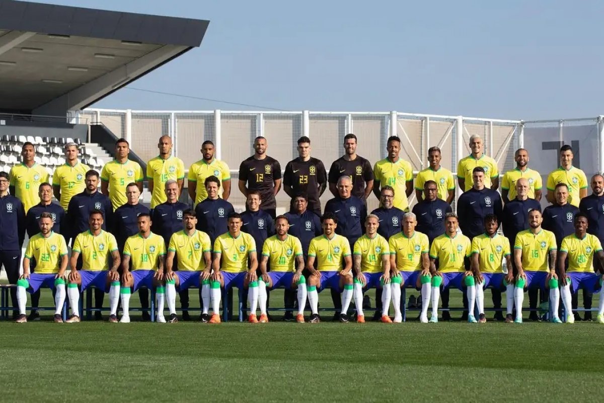 Brasil estreia na Copa do Mundo neste sábado (13) diante do Marrocos; veja provável escalação e onde assistir