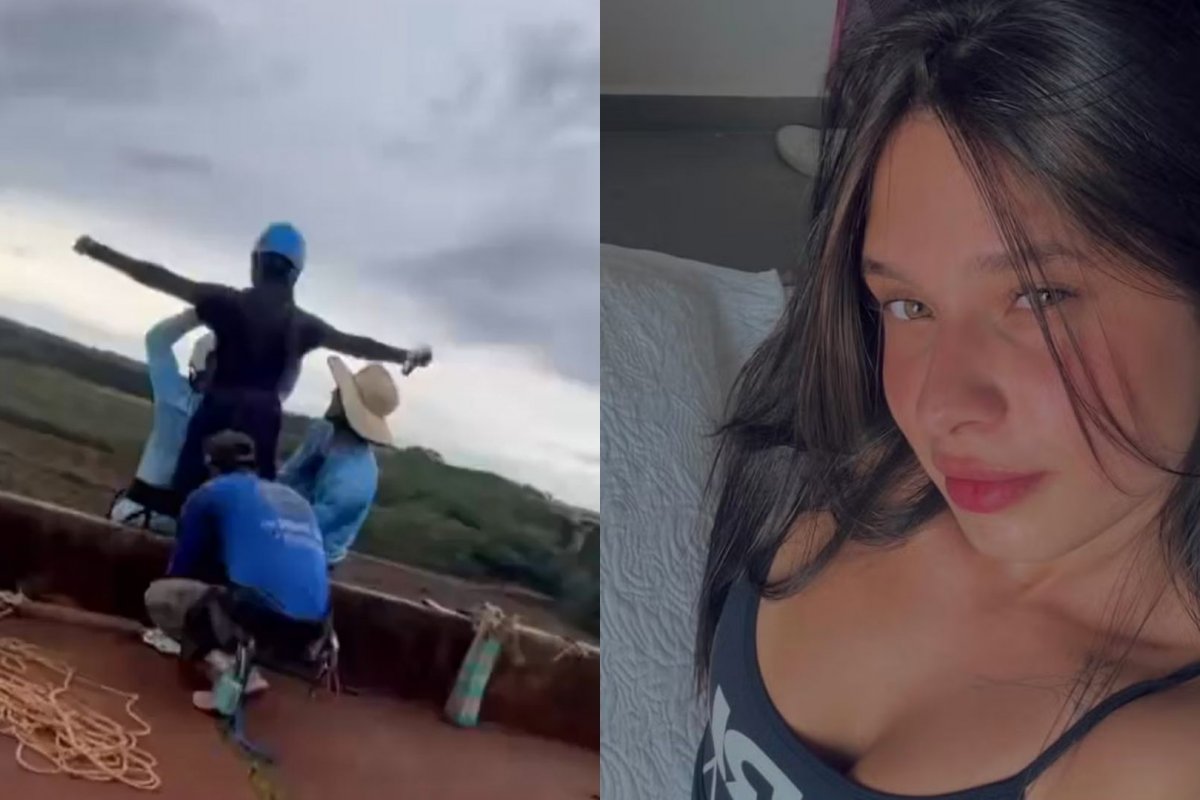 Mulher de 21 anos que morreu durante pulo de rope jump é identificada; conheça