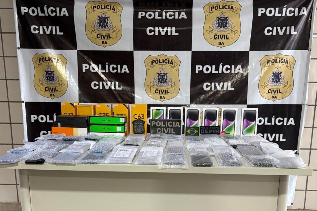Polícia Civil intensifica combate à crimes de furto, roubo e receptação de celulares em ação no interior da Bahia