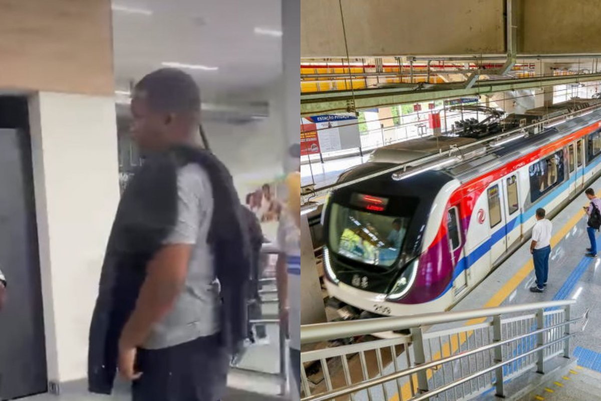 Suspeito de ejacular em mulher no metrô de Salvador tem prisão preventiva decretada em Salvador