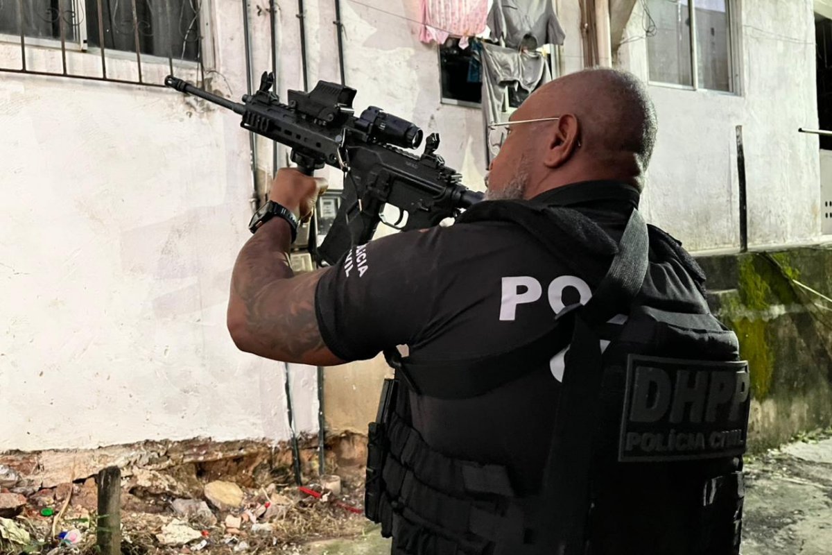 Facção criminosa é alvo de megaoperação deflagrada pela Polícia Civil da Bahia