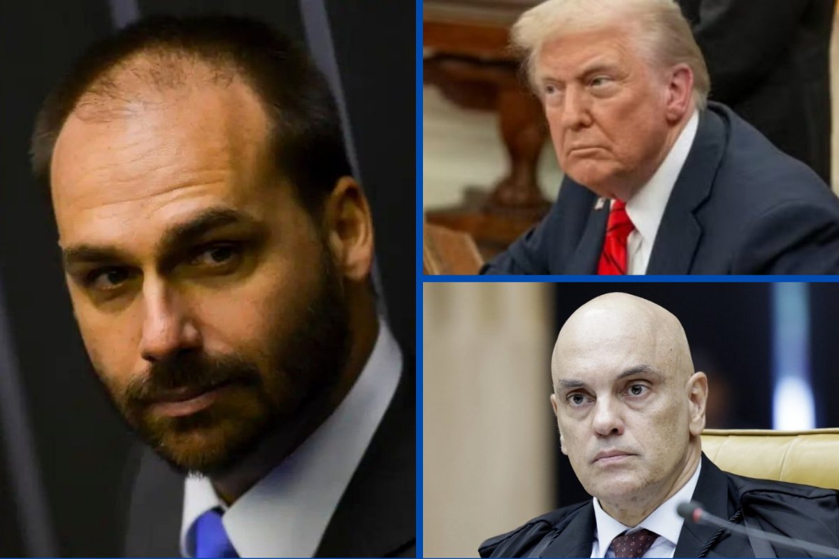 Vídeo: Eduardo Bolsonaro classifica condenação do STF como 'afronta ao governo americano' e diz que levará a Trump