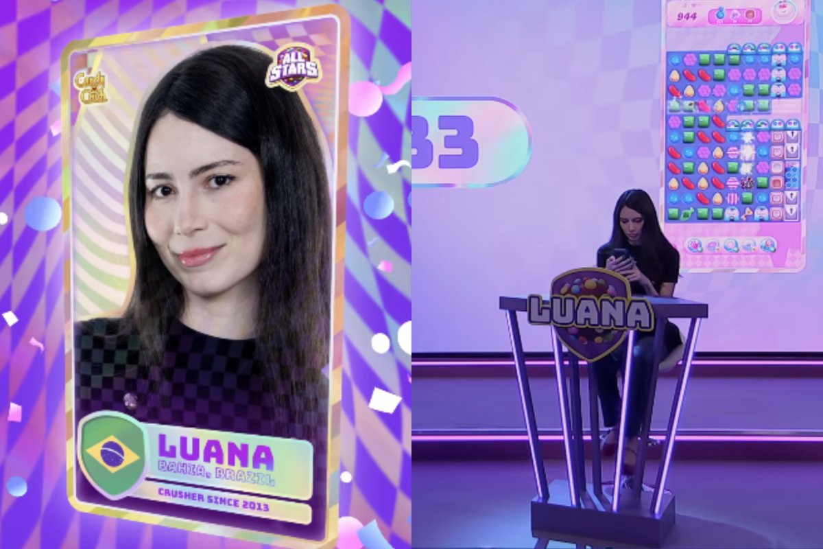 Baiana vence campeonato mundial de Candy Crush e leva prêmio de R$ 2,5 milhões para casa