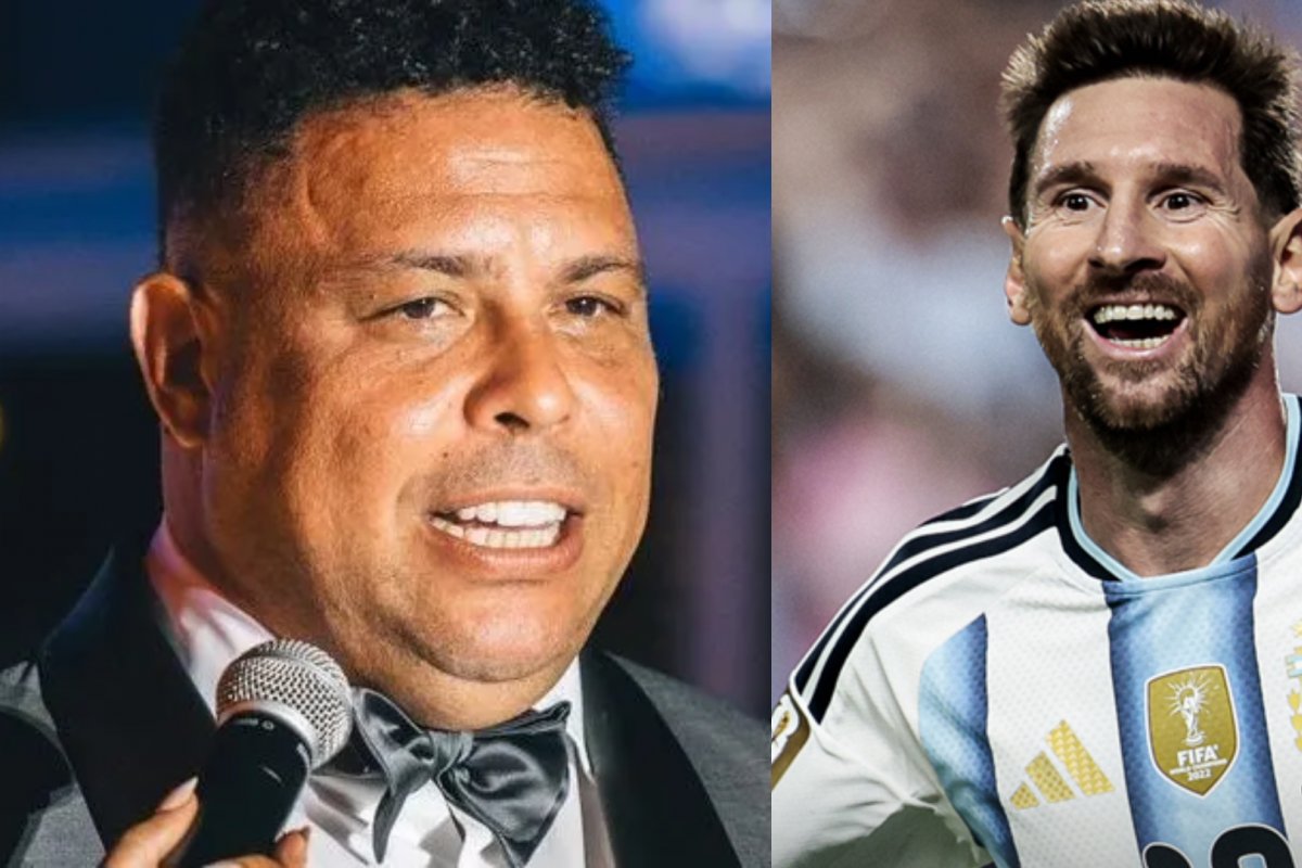 Ronaldo se rende a Messi: 'O melhor de todos os tempos'
