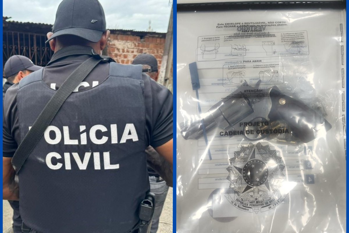 Vídeo: homem é preso sob posse de arma de fogo em bairro de Salvador