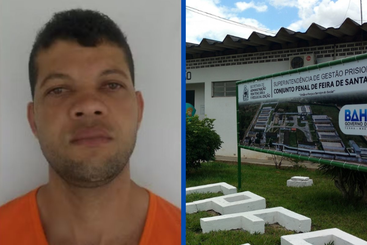 Detento foge de Conjunto Penal de Feira de Santana e buscas são realizadas na região