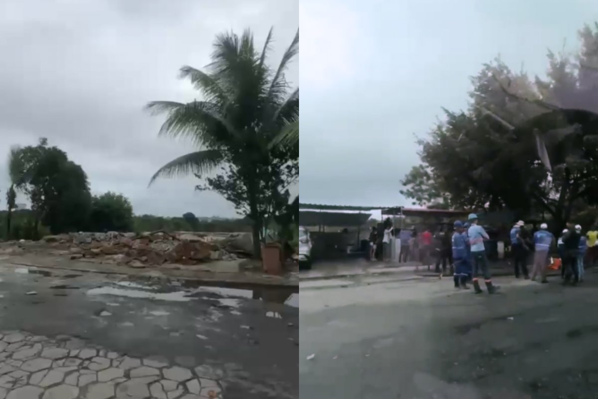 Prefeitura demole estruturas de lava-jatos irregulares no Stiep