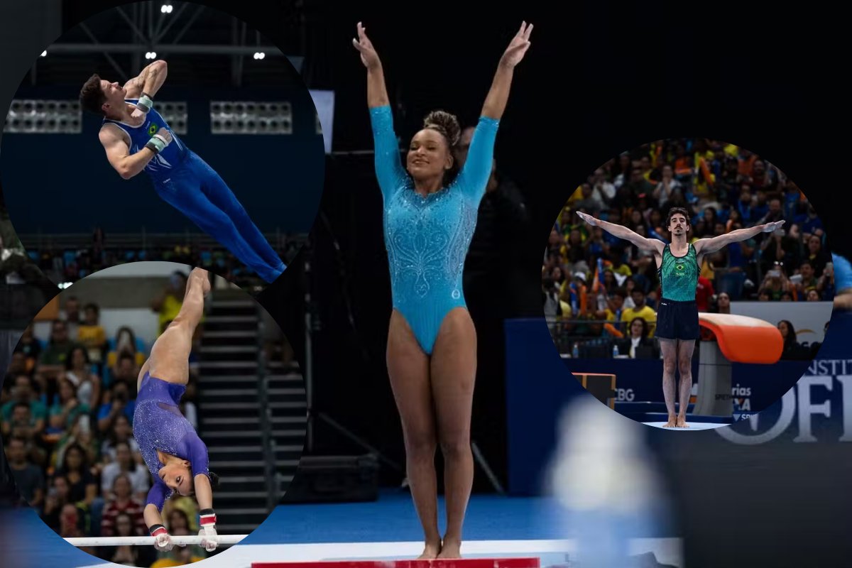 Rebeca Andrade conquista ouro no Pan do Rio; Brasil leva outras duas pratas e quatro bronzes