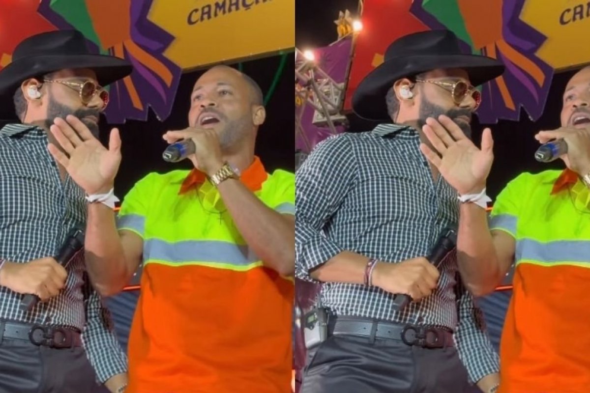 Vídeo: Pablo chama gari para cantar durante apresentação em Camaçari
