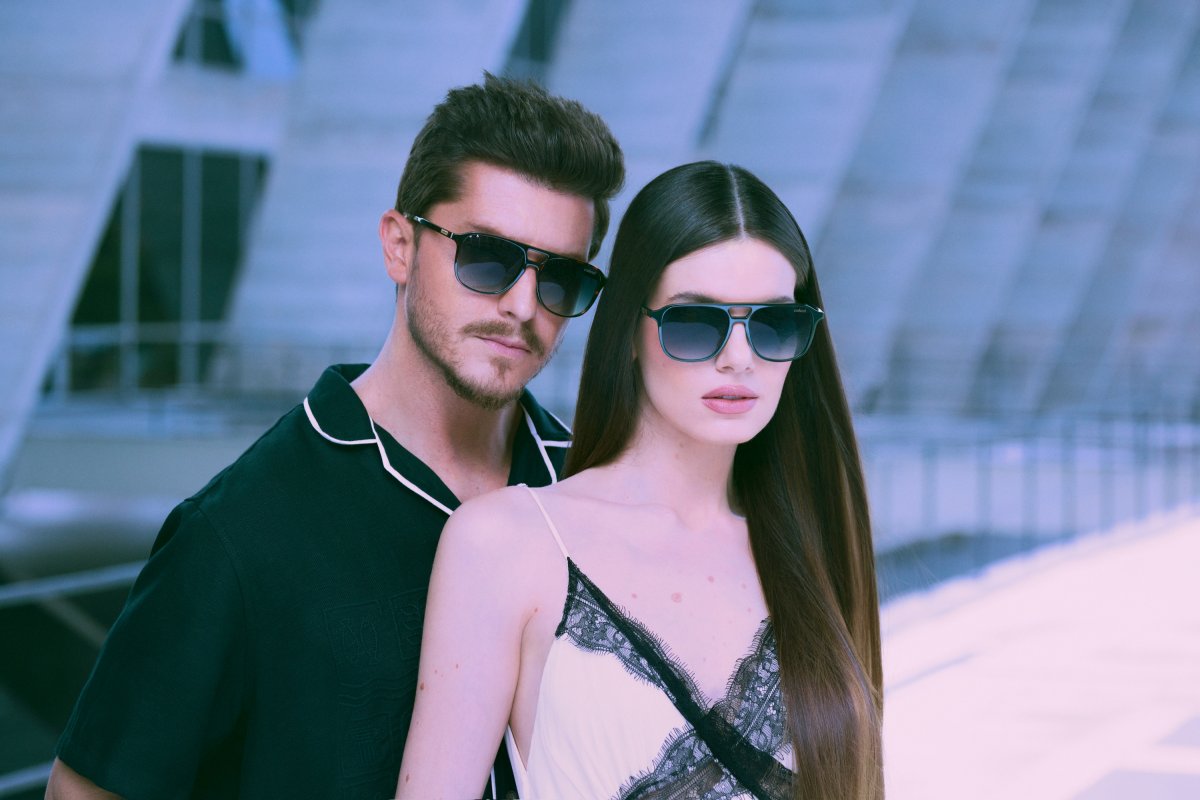 Camila Queiroz e Klebber Toledo são as estrelas da nova campanha da Colcci Eyewear!