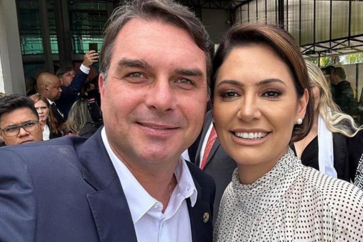 Valdemar e Damares tentam apaziguar relação entre Michelle e Flávio Bolsonaro