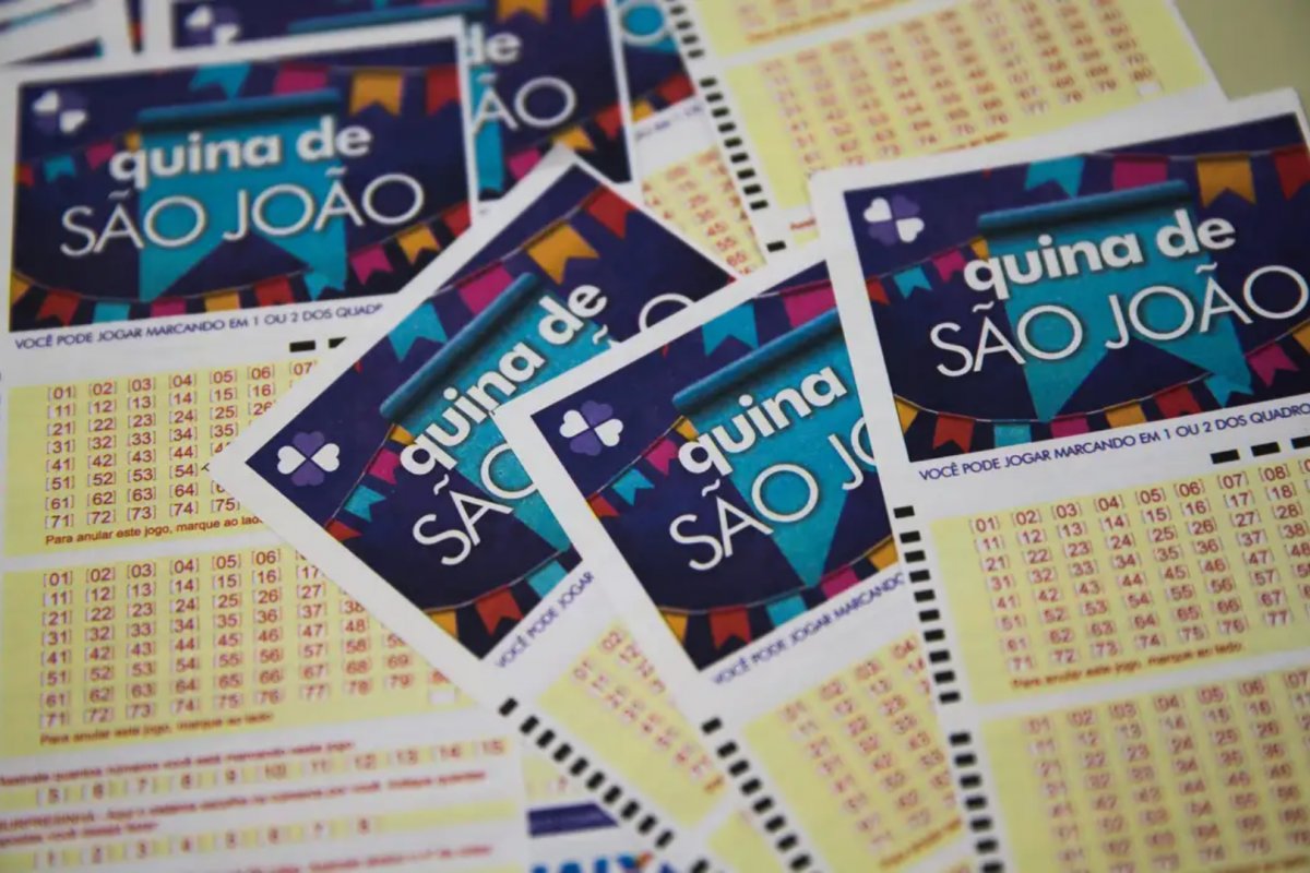 Nove apostas dividem prêmio de mais de R$ 239 milhões da Quina de São João