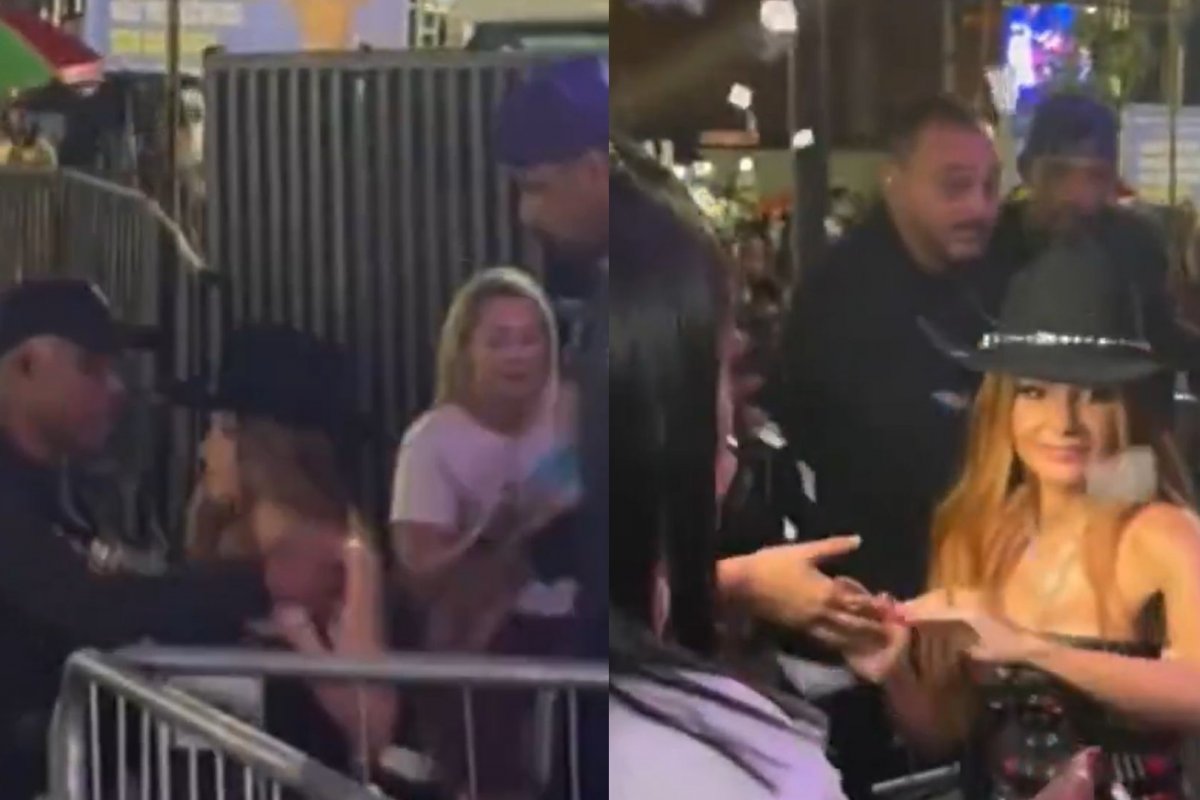  Vídeo: cantora sertaneja Maiara é barrada por segurança durante seu próprio show no Ita Pedro