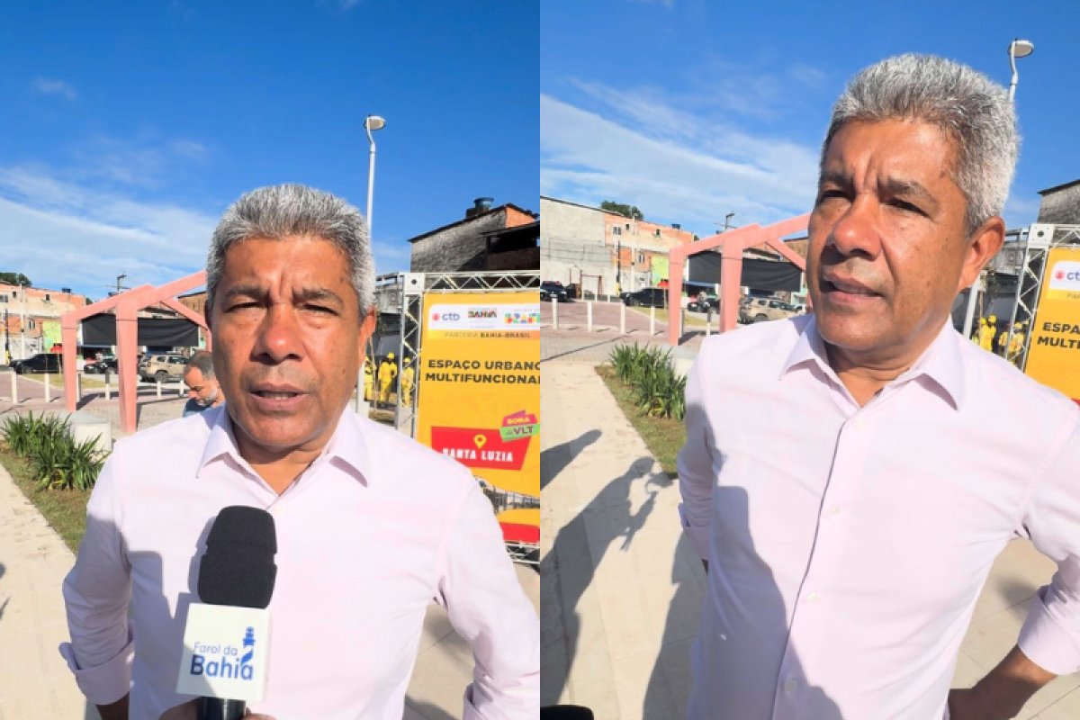 Vídeo: Jerônimo diz que 'Bahia conhece história de Wagner' e vai defender legado do senador