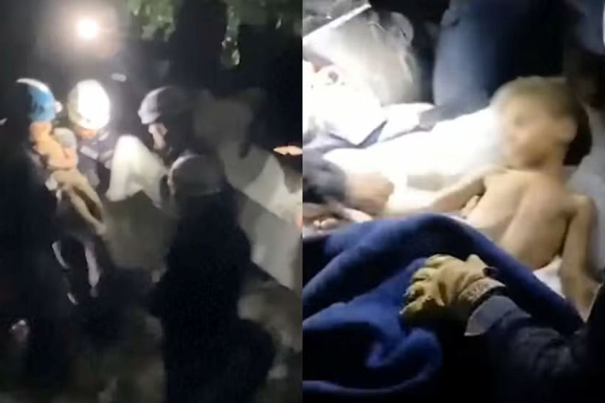 Seis dias após terremotos, criança de três anos é resgatada com vida de escombros na Venezuela  