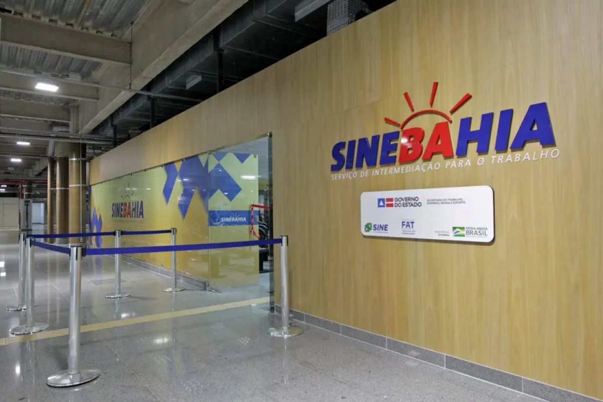 SineBahia: confira as vagas de emprego da próxima segunda-feira (6)