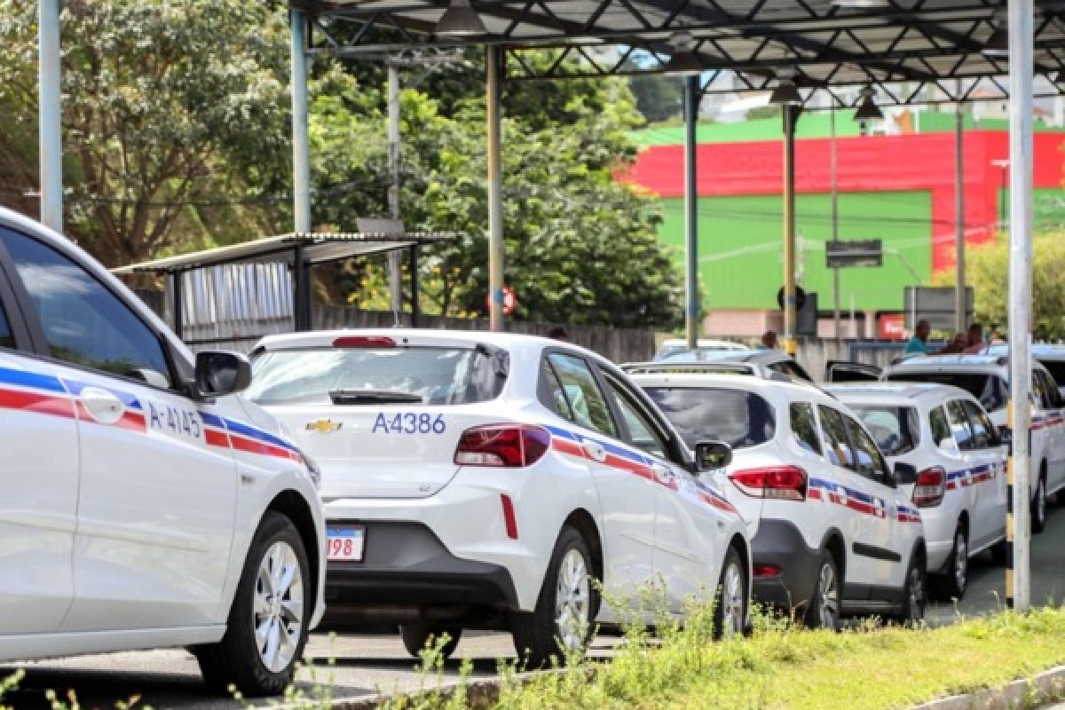 Vistoria obrigatória dos táxis de Salvador começa na segunda; veja como agendar