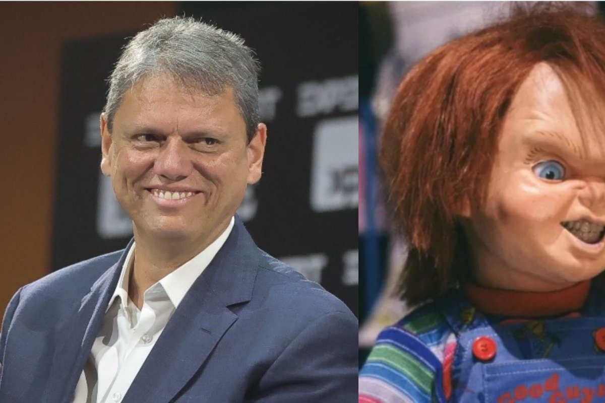 TRE manda tirar do ar vídeo que mostra Tarcísio como boneco Chucky