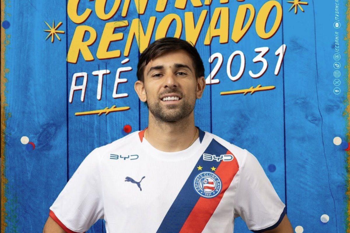 Acevedo renova contrato com o Bahia até 2031