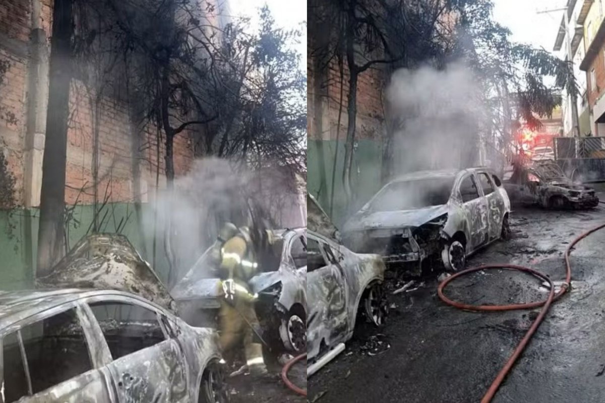 Queda de fiação elétrica provoca incêndio em rua da Estrada das Barreiras, em Salvador