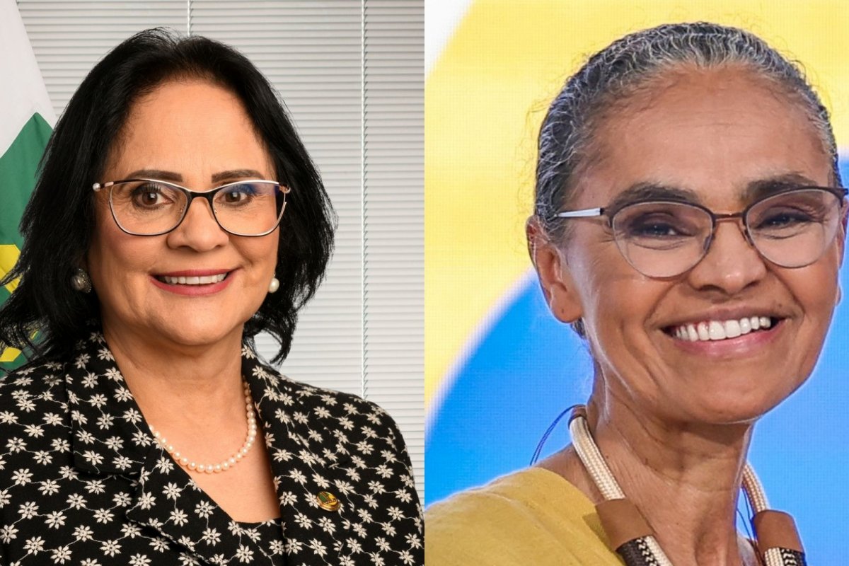 "Somos irmãs em Cristo", diz Damares ao agradecer apoio prestado por Marina Silva após ataques