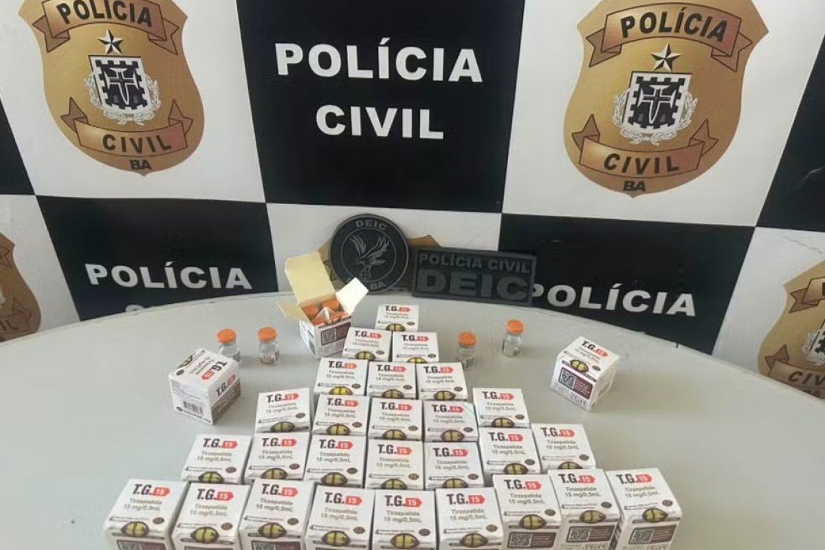 Mais de 100 canetas emagrecedoras são apreendidas em cidade da Bahia