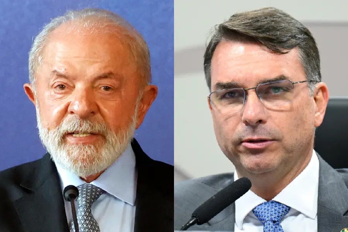 Lula tem 24% de eleitores à direita, e Flávio Bolsonaro, 19% à esquerda, aponta Datafolha