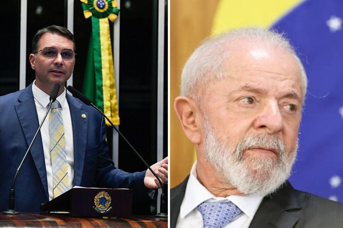 Alexandre de Moraes determina depoimento de Flávio Bolsonaro em investigação sobre calúnia contra Lula
