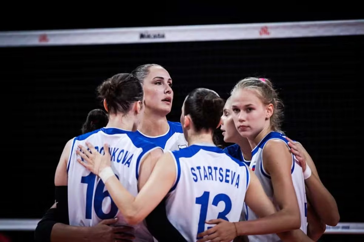 Rússia volta a aparecer no ranking da FIVB após quatro anos de suspensão