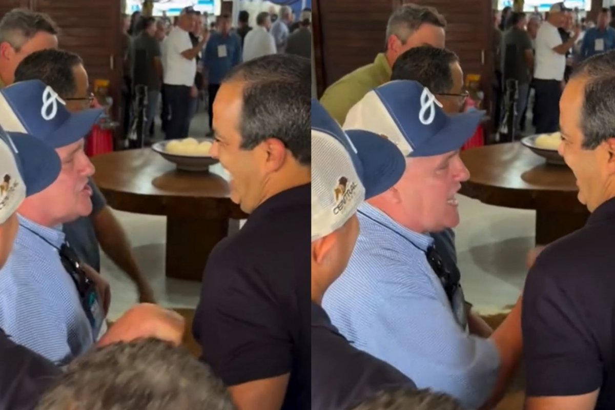 Adversários políticos, Geddel Lima é visto em clima descontraído com Bruno Reis após críticas em rede social