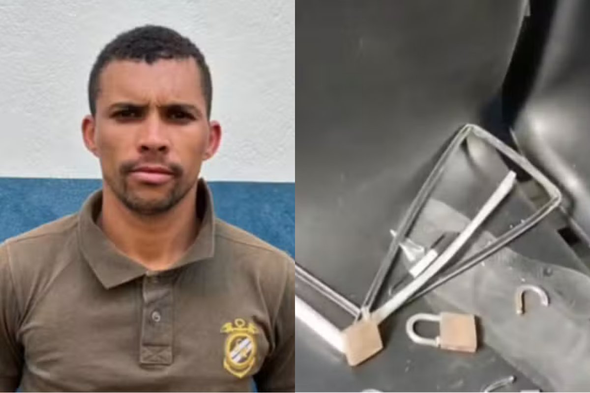 Preso quebra cinco cadeados e foge de cadeia no interior da Bahia 