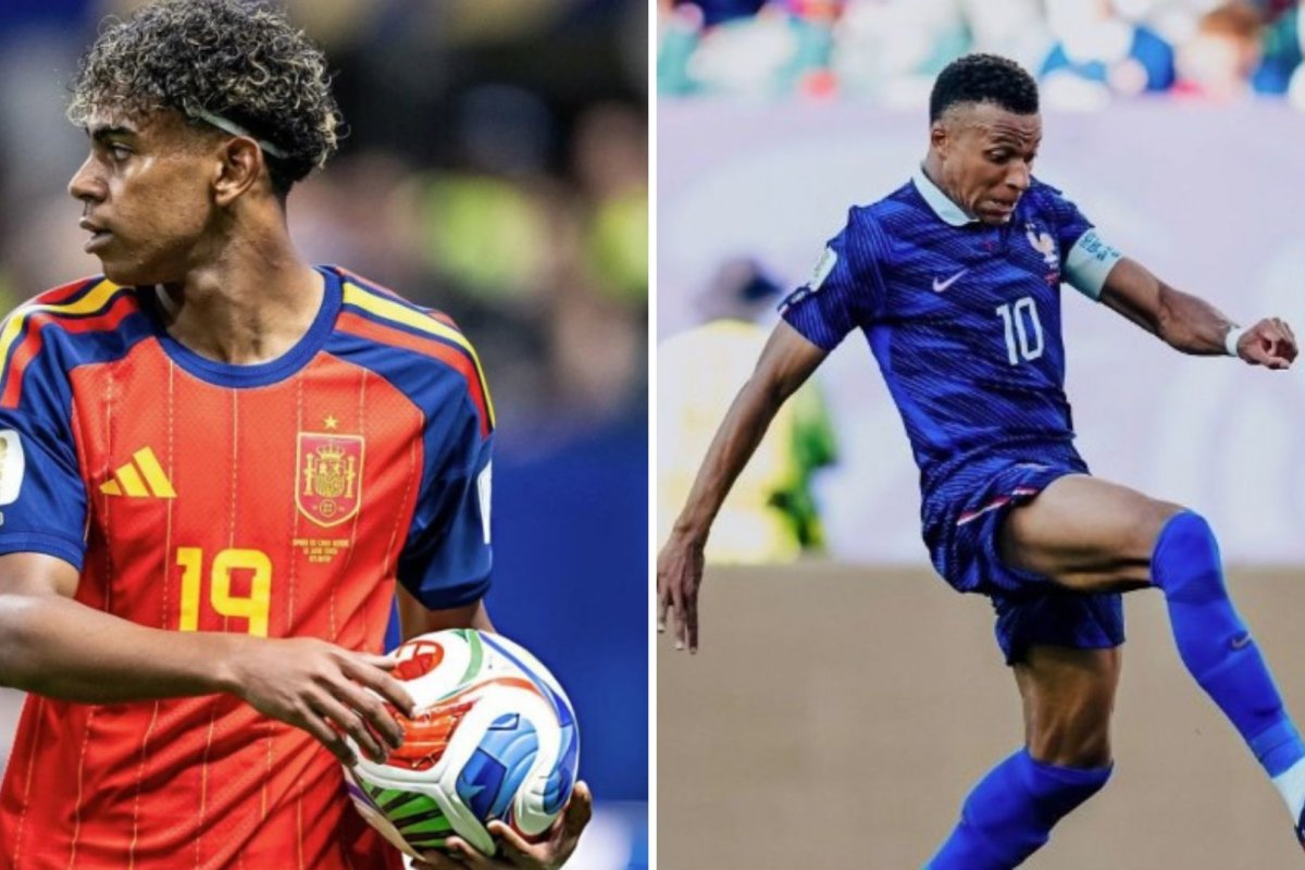 Adversários nas semis da Copa, Lamine Yamal ganha mais que Mbappé; veja a diferença